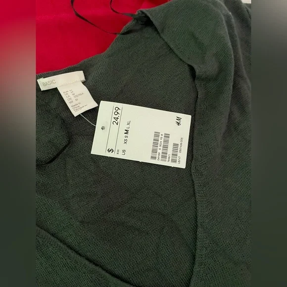 Group of 6 knit cardigans Jcrew H&M Banana Rep Mossimo Premis many NWT all M - Picture 5 of 16